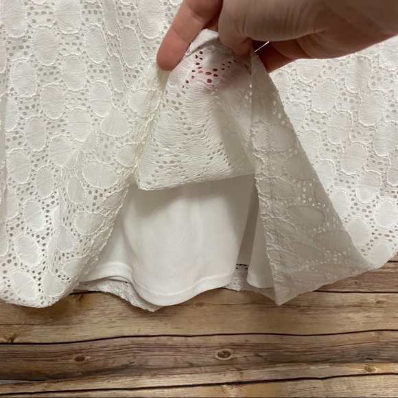 NWT Isaac Mizrahi lace eyelet scoop neck dress - Picture 5 of 11